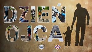 kolorowy plakat z napisem dzień ojca